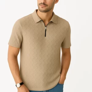 polo tshirt textured